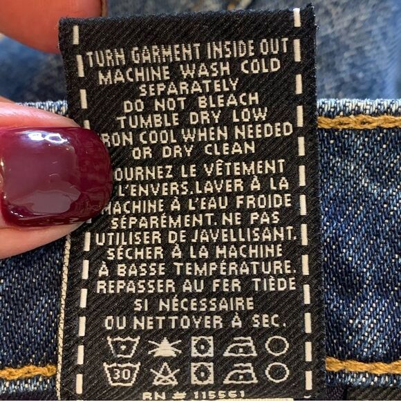 7 Seven For All Mankind Josefina Skinny Boyfriend Jeans Distressed Raw Hem 28 - Picture 9 of 11